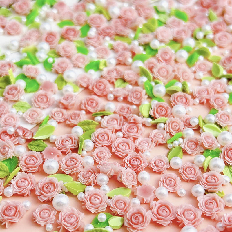 Art Craft Rose - سحر أظافر زهور من الراتنج المختلط