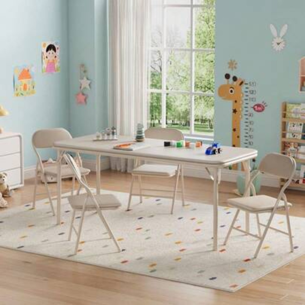 Art Craft Toddler - طاولة أنشطة للأطفال قابلة للطي مع