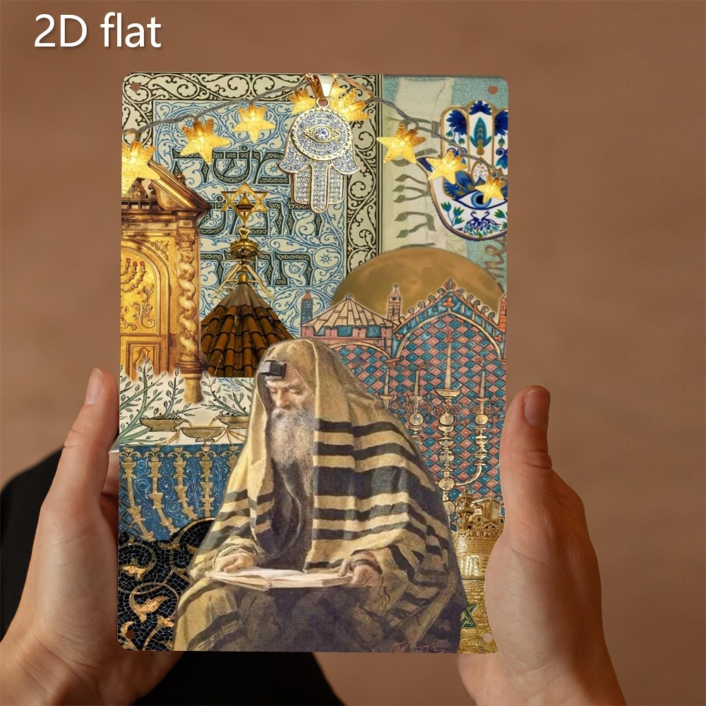 Art & Craft Qatar - لوحة جدارية معدنية مقاومة للماء من