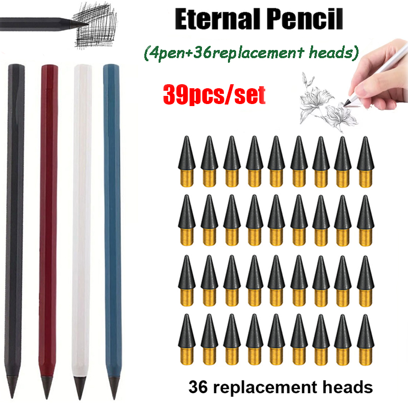 Calligraphy Pen Set - مجموعة أقلام رصاص معدنية إبداعية 39