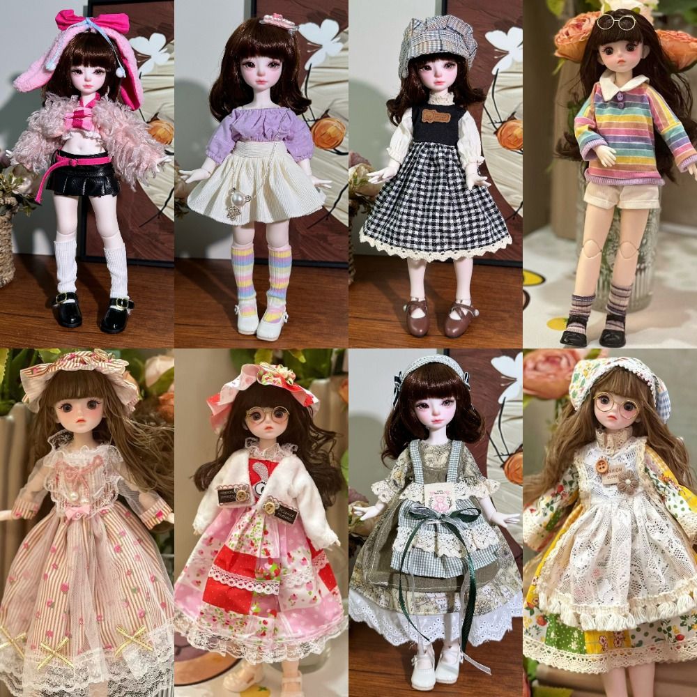 Art Craft Handmade - موضة 1/6 30 سنتيمتر دمية 1/6