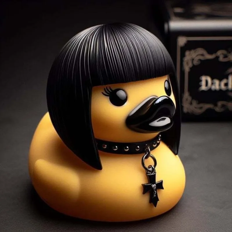 زخرفة لوحة عدادات سيارة بطة صخ - مراجعة Art Craft Duck وسعره