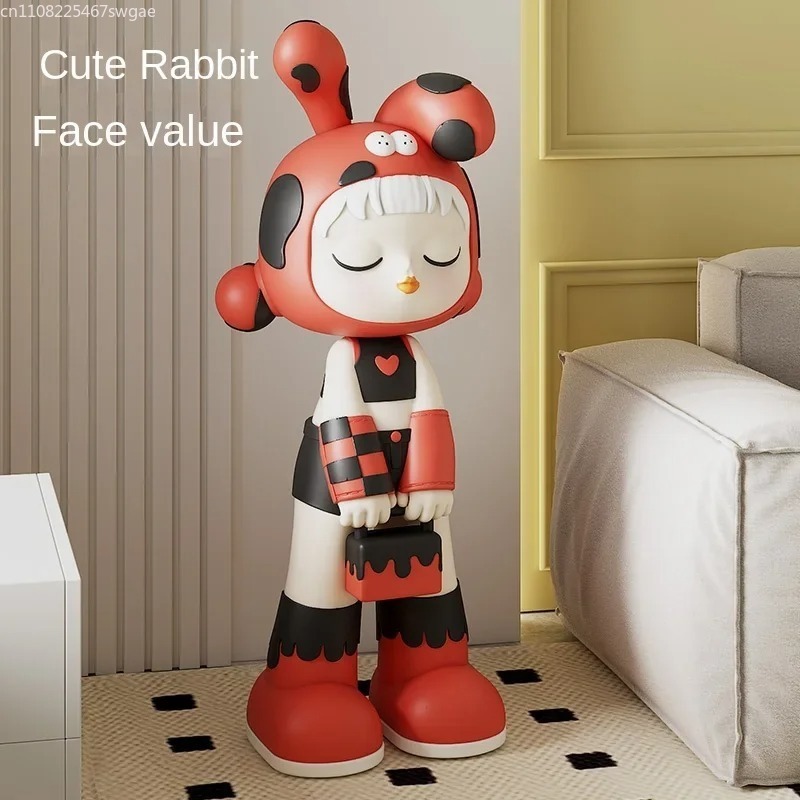 تمثال فتاة كرتونية فني، نموذج  - مراجعة Art Craft Decoration وسعره
