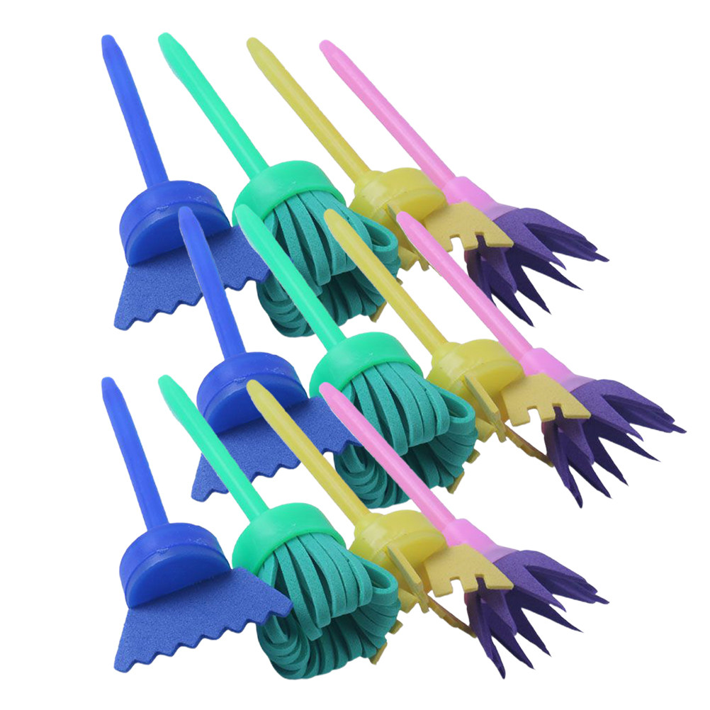 مجموعة فرش طلاء إسفنجية للرسم  - مراجعة Art And Craft With Paint وسعره