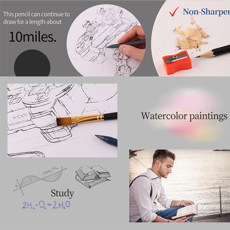 مجموعة أقلام رصاص معدنية إبداع - مراجعة Calligraphy Pen Set وسعره