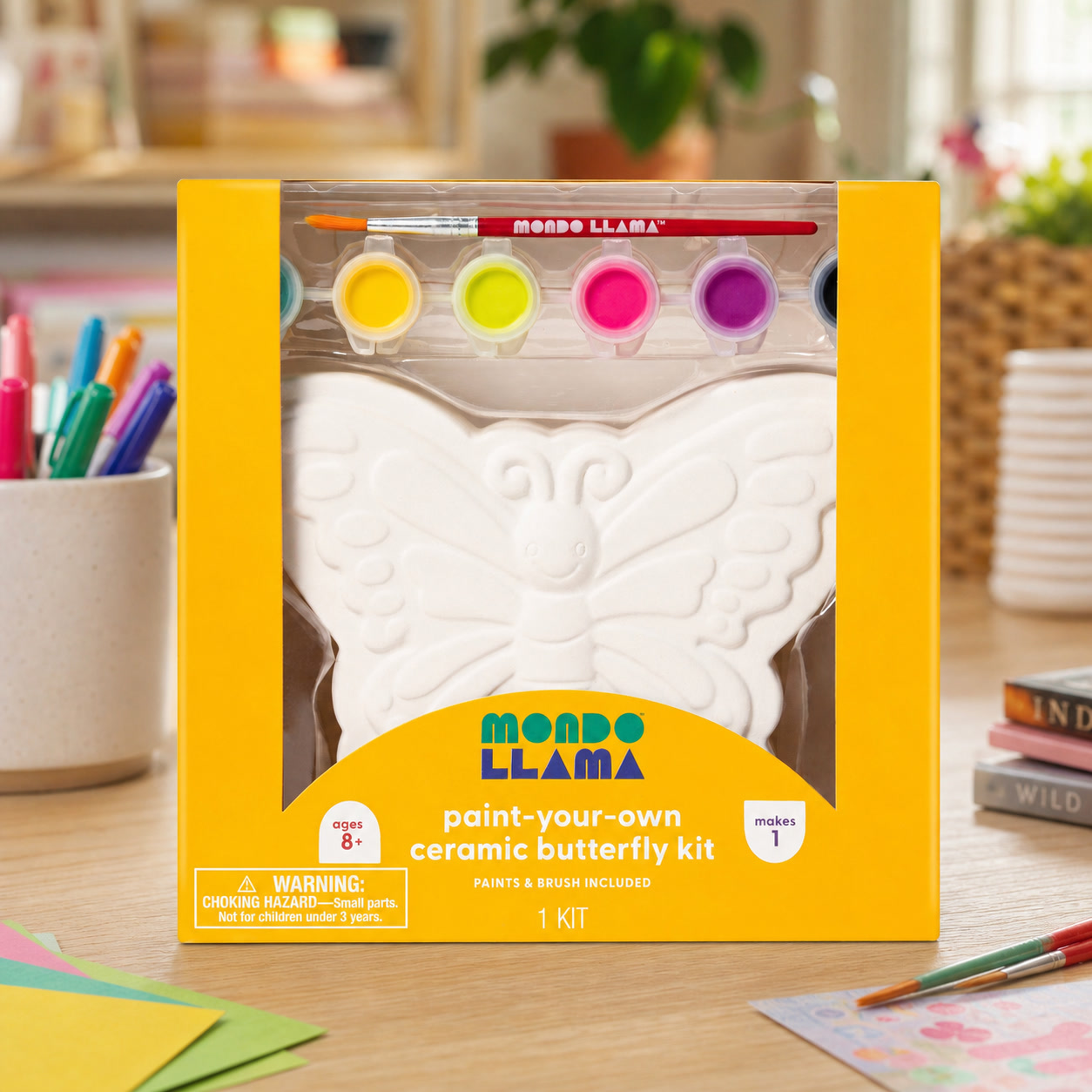 مجموعة أدوات صنع فراشة خزفية ي - مراجعة Art Craft Kits For Kids وسعره