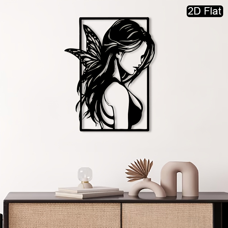 CIFBUY لوحة جدارية معدنية بتصم - مراجعة Art And Craft Studio وسعره