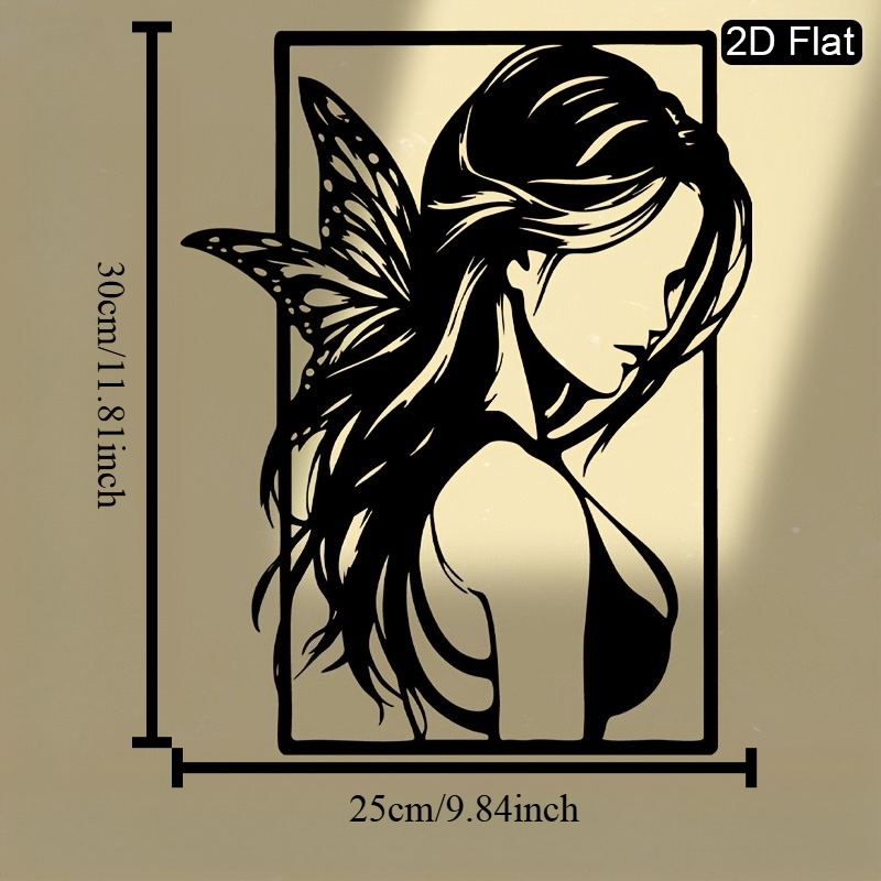 CIFBUY لوحة جدارية معدنية بتصم - مراجعة Art And Craft Studio وسعره