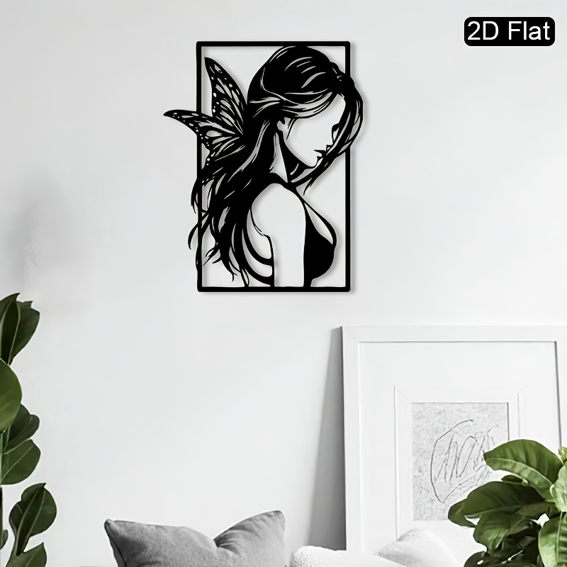 CIFBUY لوحة جدارية معدنية بتصم - مراجعة Art And Craft Studio وسعره