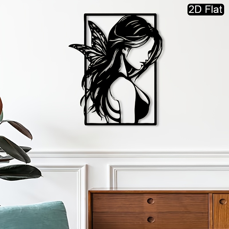 CIFBUY لوحة جدارية معدنية بتصم - مراجعة Art And Craft Studio وسعره