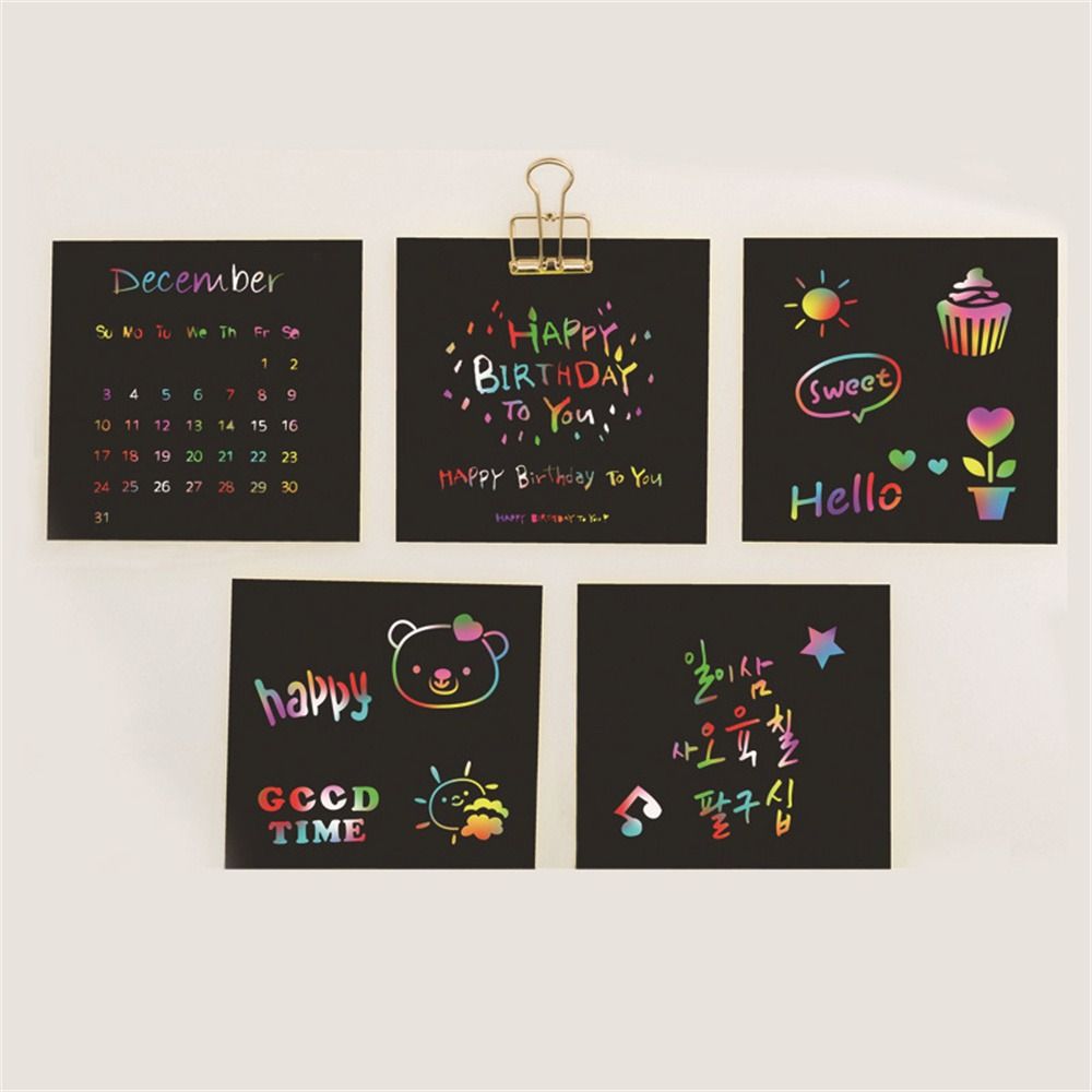 ورق فن الخدش للرسم الحرفي، ورق - مراجعة Art Craft Rainbow وسعره
