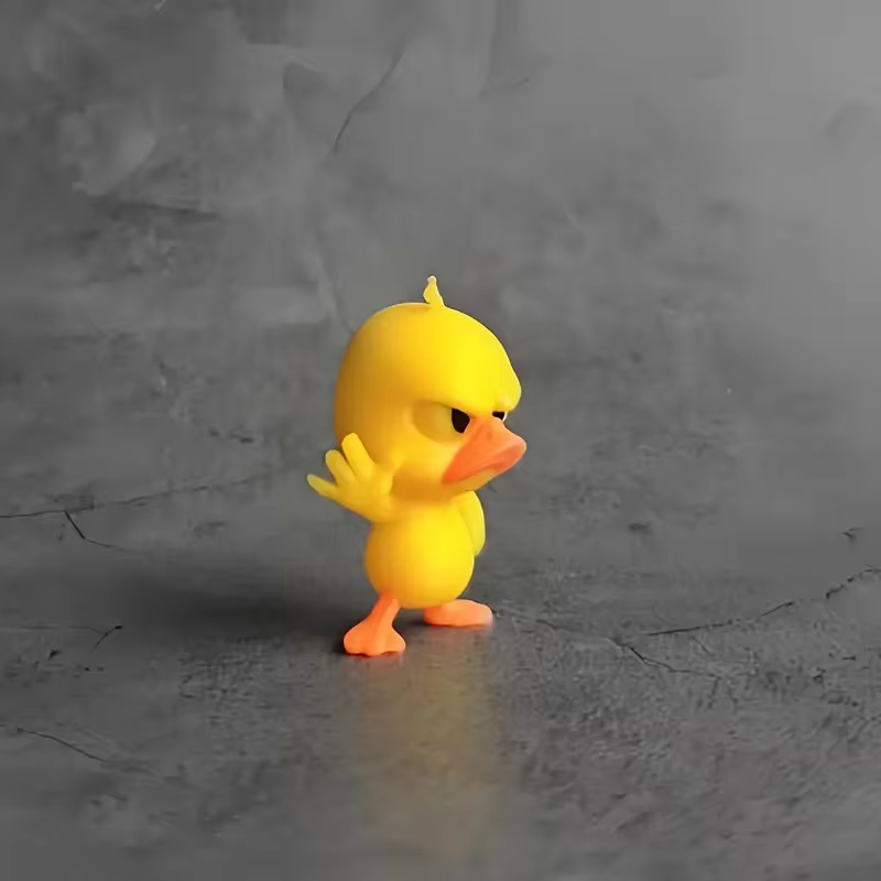 تمثال بطة صفراء غاضبة بطول 6 س - مراجعة Art Craft Duck وسعره