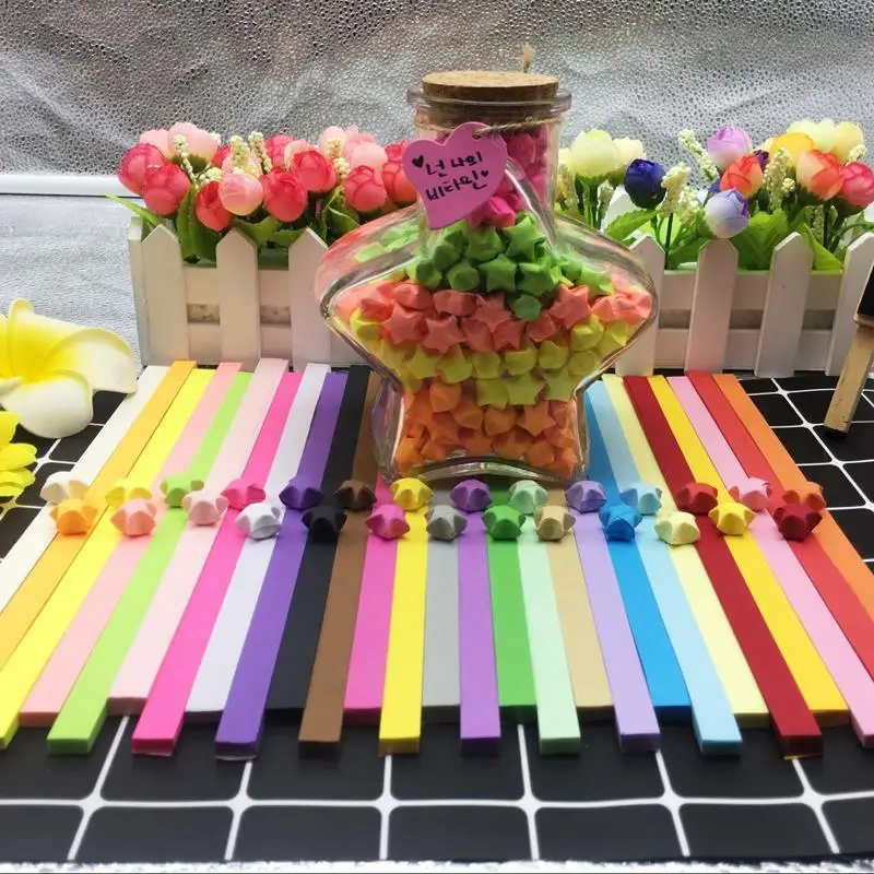 540 ورقة لاكي اوريغامي نجوم شر - مراجعة Art Craft Birthday Party وسعره