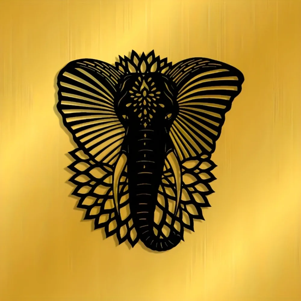 لوحة جدارية معدنية على شكل أنف - مراجعة Art Craft Elephant وسعره