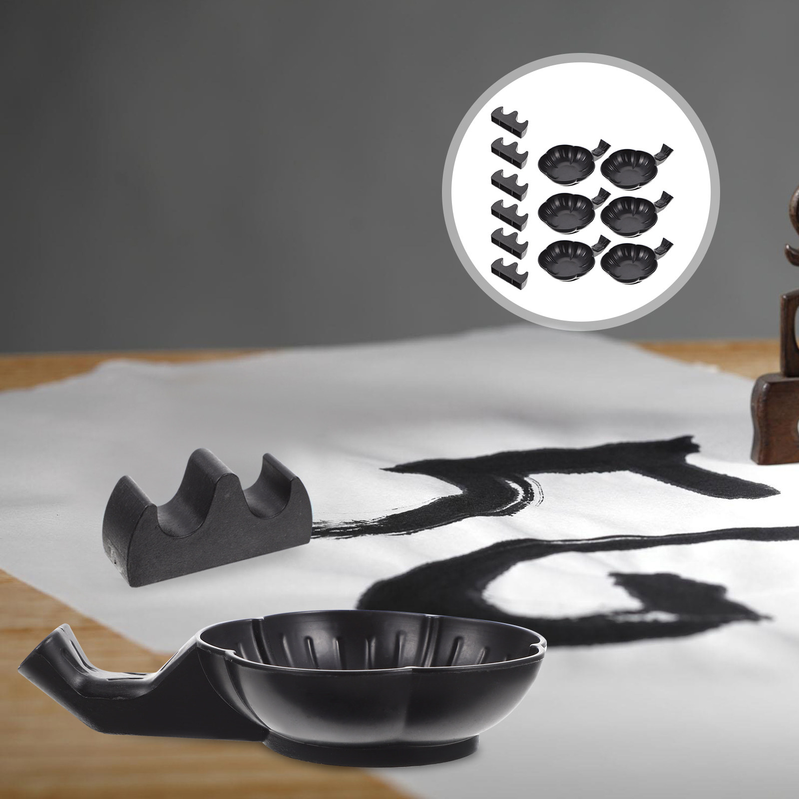 طقم حامل قلم وصحن حبر للخط، طب - مراجعة Calligraphy Pen Set وسعره