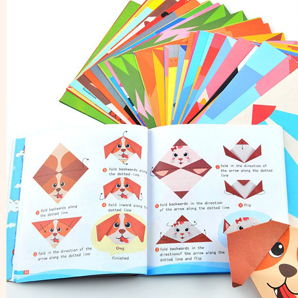 مجموعة أوريجامي 30/108 ورقة، ك - مراجعة Art Craft Rainbow وسعره