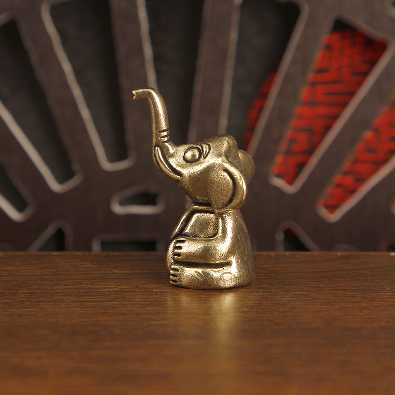 قطعة واحدة من التميمة النحاسية - مراجعة Art Craft Elephant وسعره