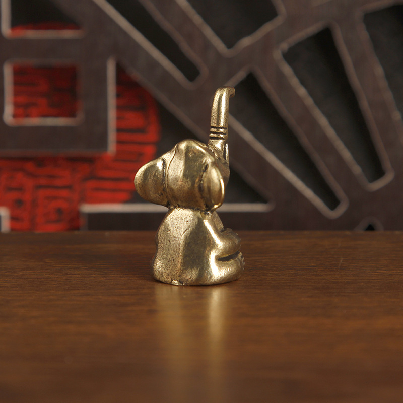 قطعة واحدة من التميمة النحاسية - مراجعة Art Craft Elephant وسعره