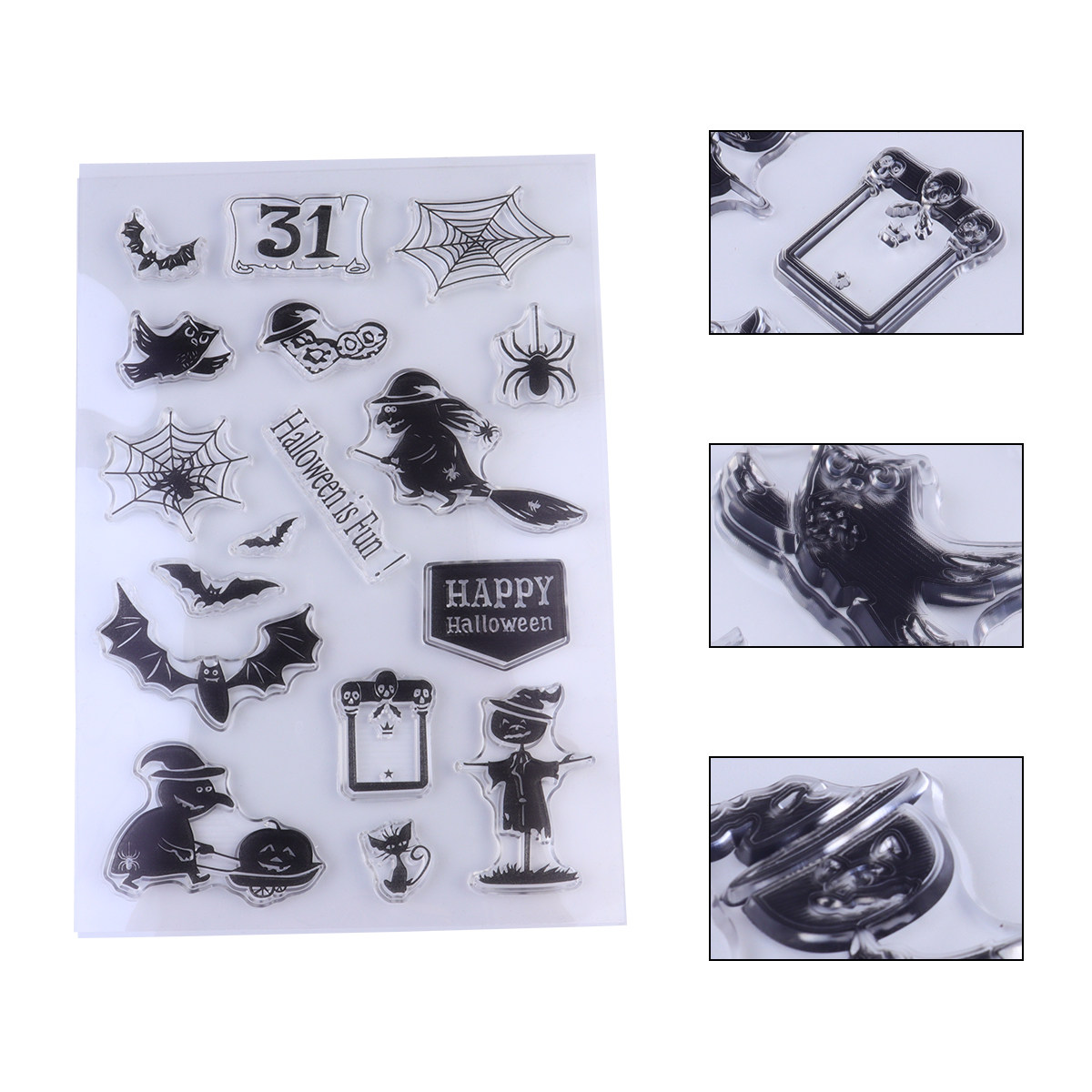 أدوات تزيين السيليكون للأطفال، - مراجعة Art Craft Halloween Preschool وسعره