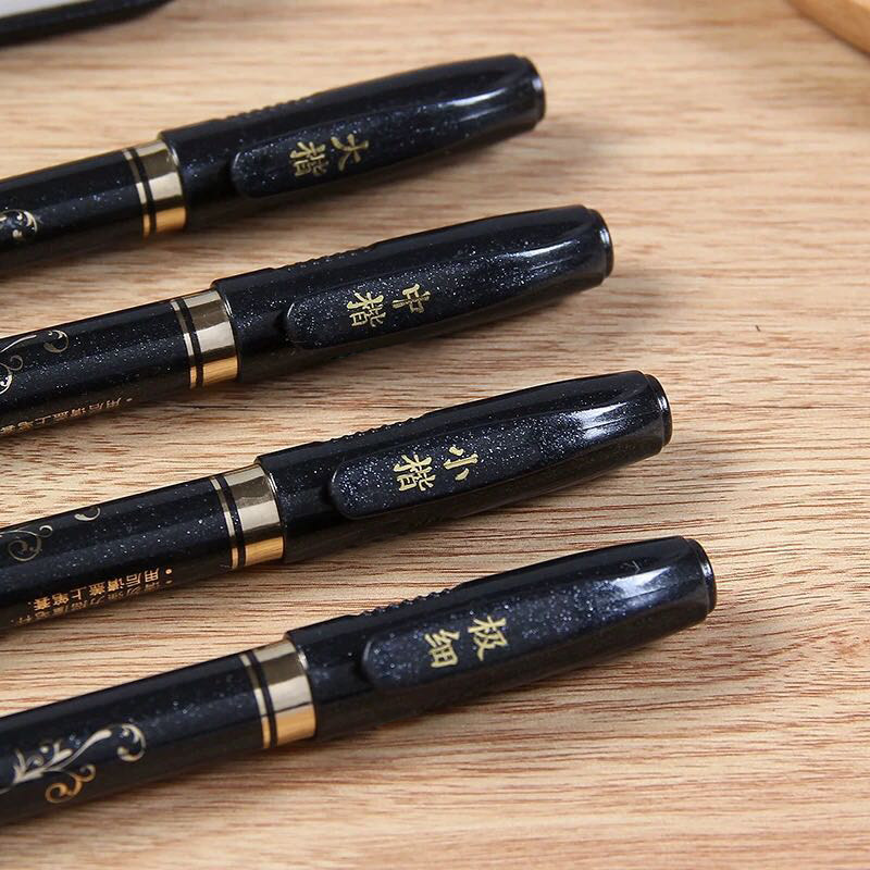 مجموعة من 4 أقلام تخطيطية فنية - مراجعة Calligraphy Pen Set وسعره