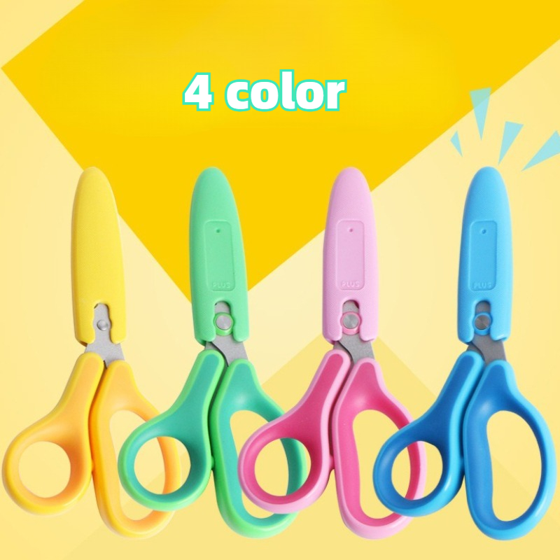 مقص سلامة للأطفال مع غطاء واقي - مراجعة Art Craft Toddler وسعره