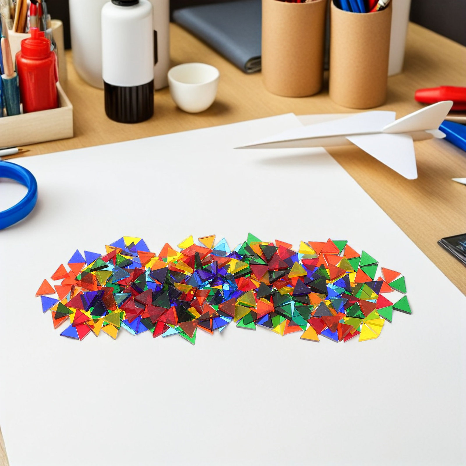 كيس واحد من بلاط الموزاييك الس - مراجعة Art Craft Rainbow وسعره