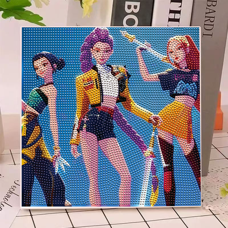 طقم رسم بالألماس كامل 5D بتصمي - مراجعة Art Craft Decoration وسعره