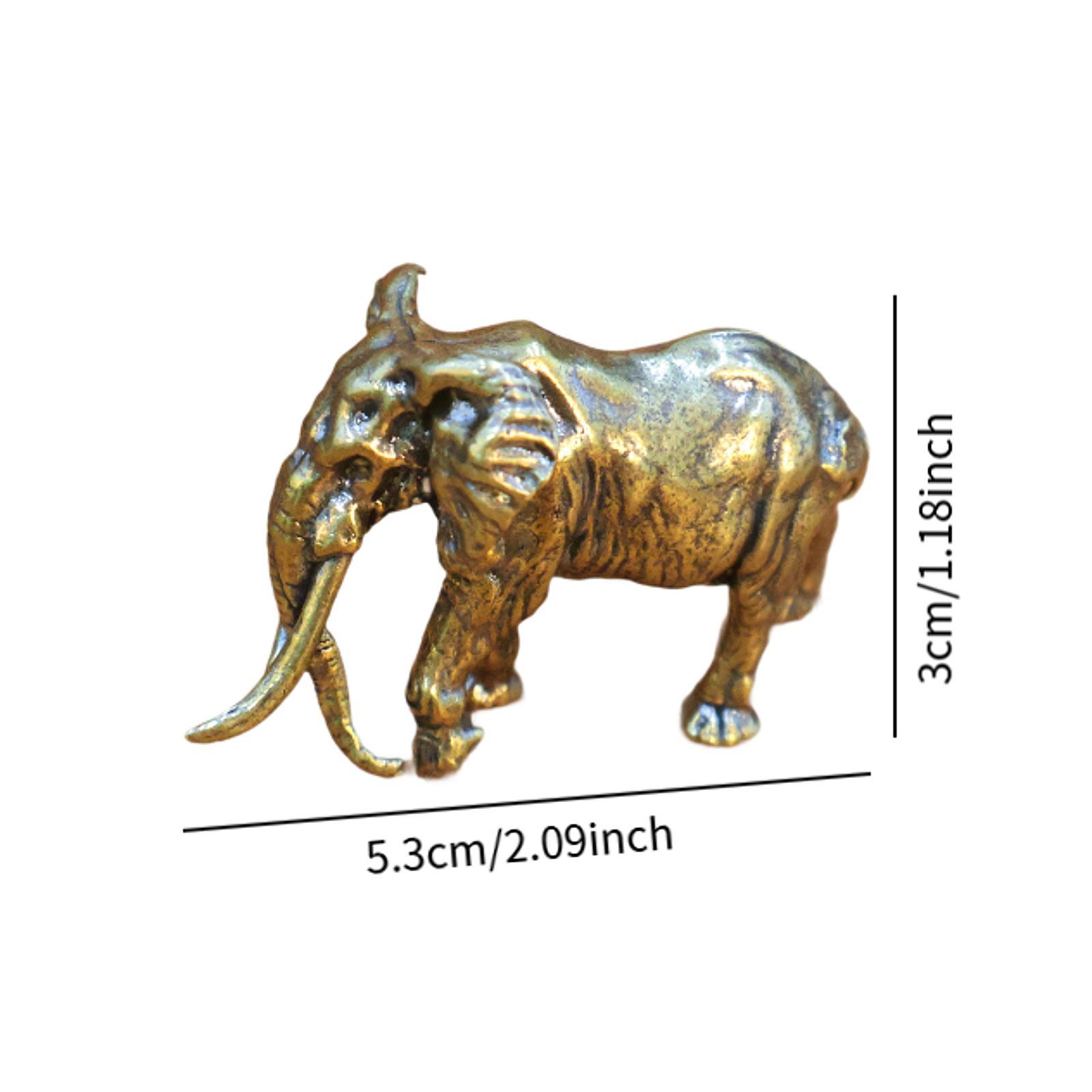 تمثال فيل نحاسي منحوت يدويًا ك - مراجعة Art Craft Elephant وسعره