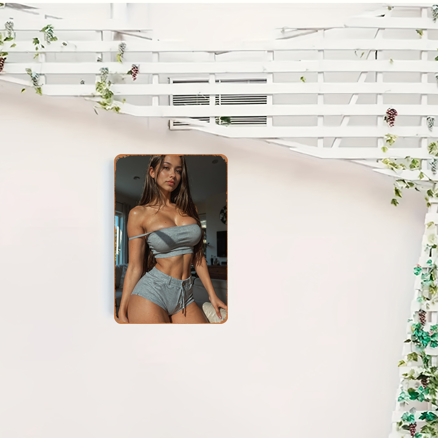 لوحة فنية معدنية ثنائية الأبعا - مراجعة Art And Craft Studio وسعره