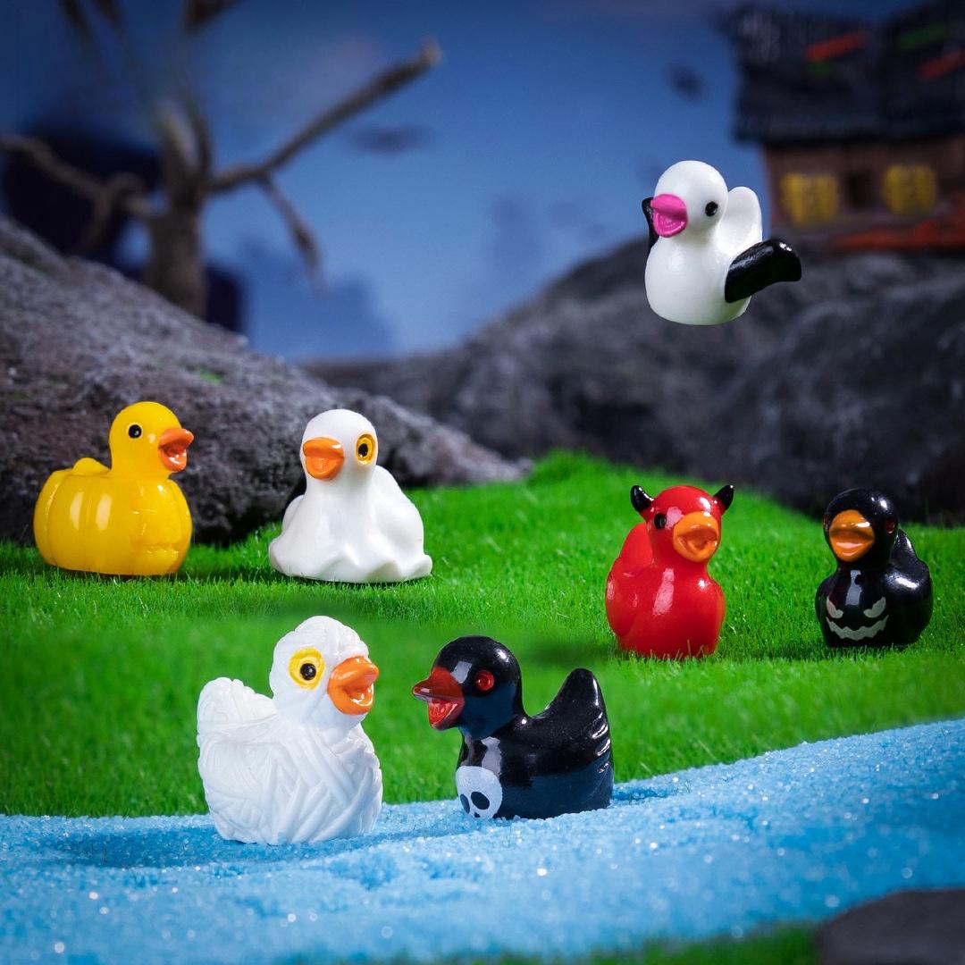 10 قطع من تماثيل البط المصغرة  - مراجعة Art Craft Duck وسعره