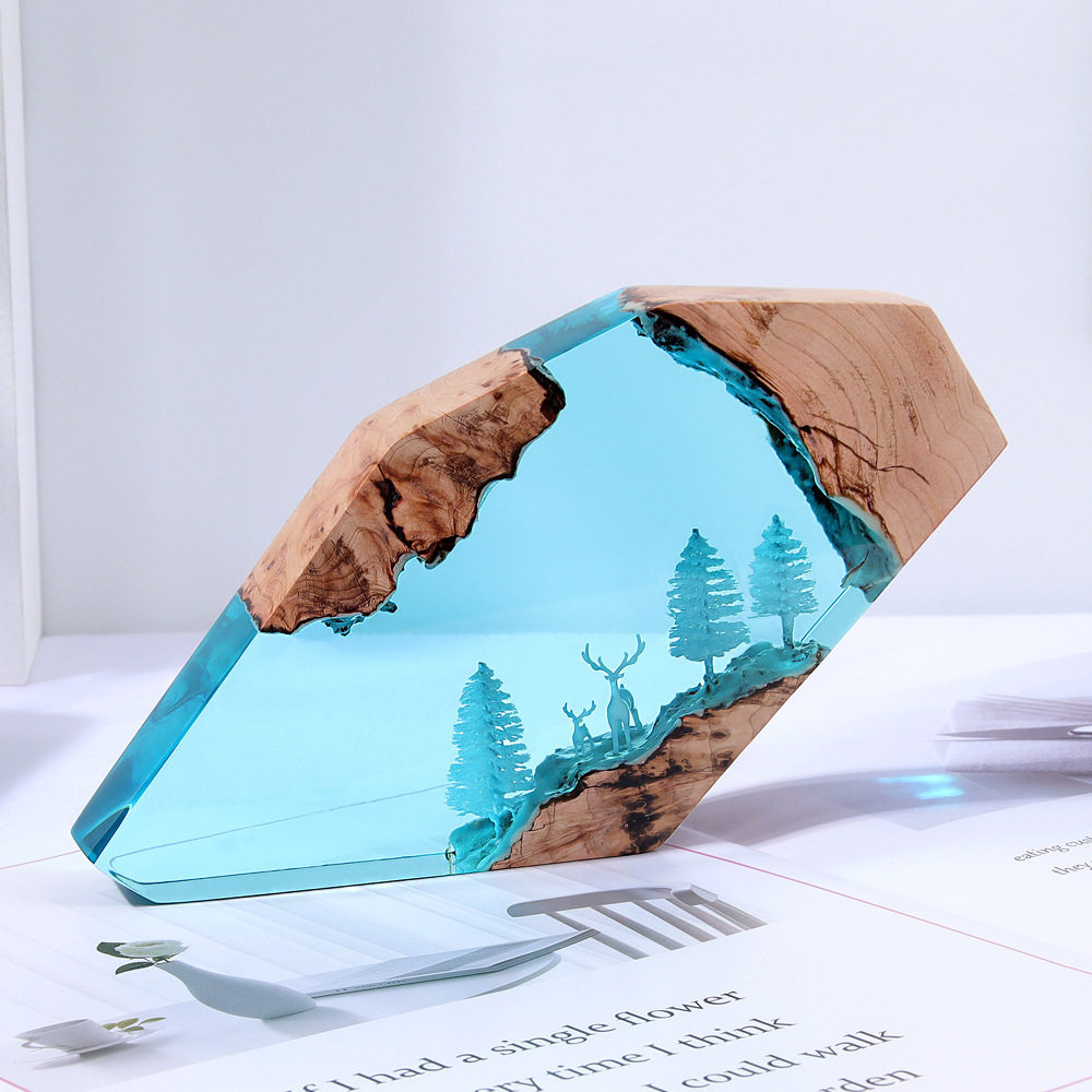 تحفة فنية مكتبية مضيئة مخصصة ب - مراجعة Art Craft Decoration وسعره