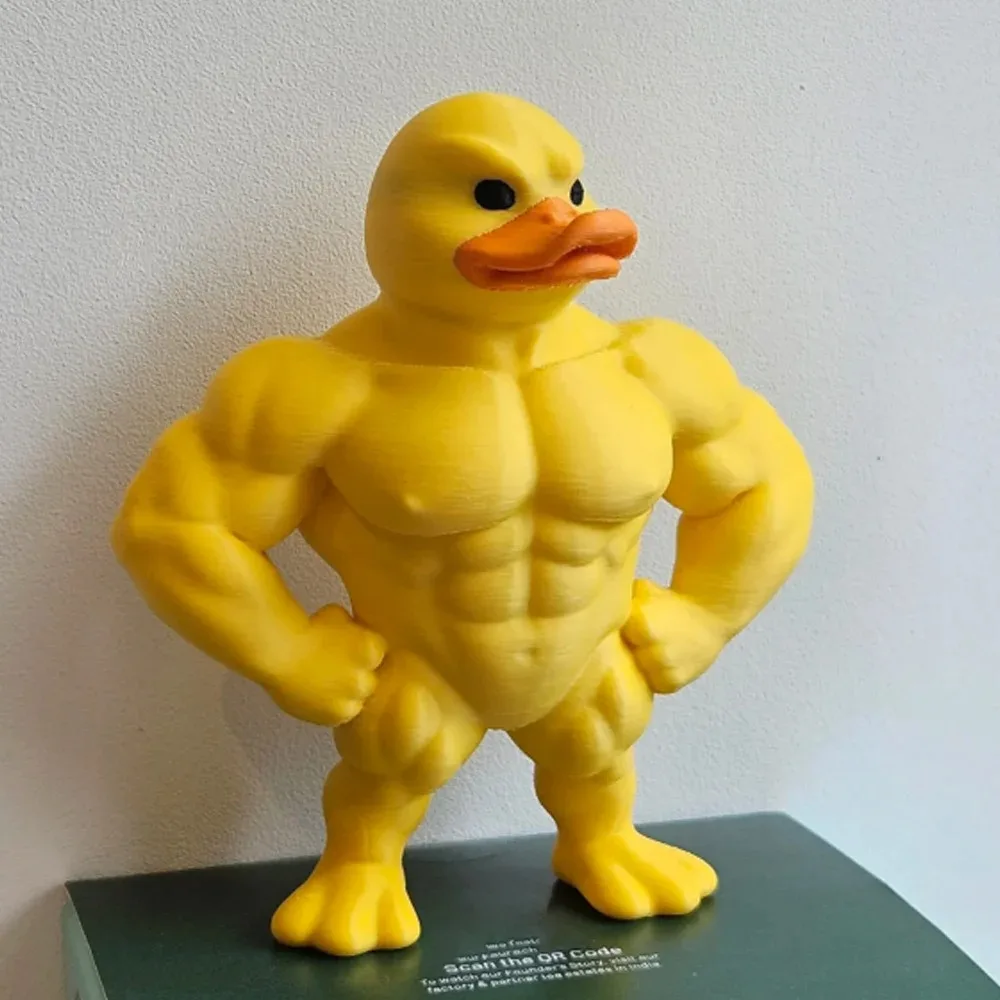 تمثال بطة العضلات - ديكور سطح  - مراجعة Art Craft Duck وسعره