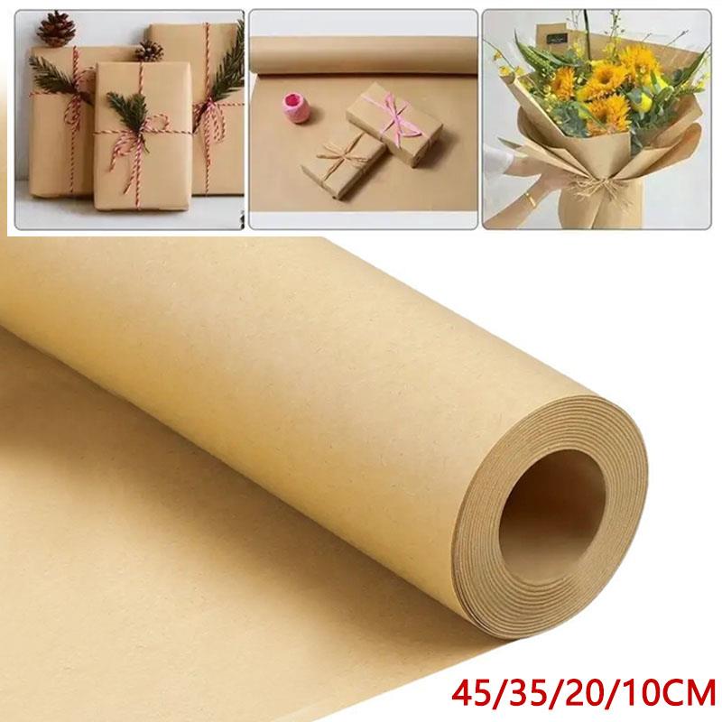 10 متر براون كرافت ورقة هدية ا - مراجعة Art Craft Recycled Materials وسعره