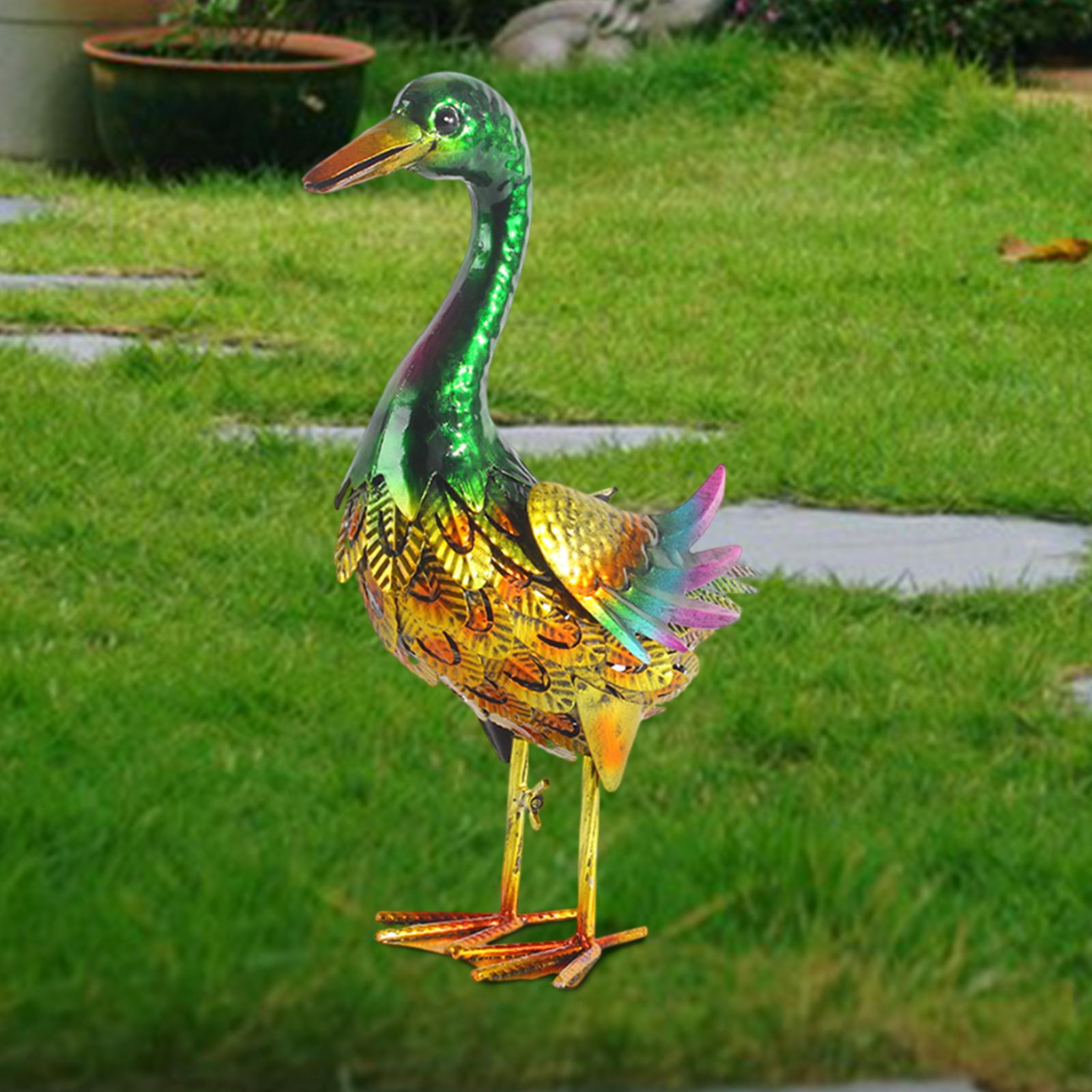 تمثال بطة واقف من الحديد، تمثا - مراجعة Art Craft Duck وسعره