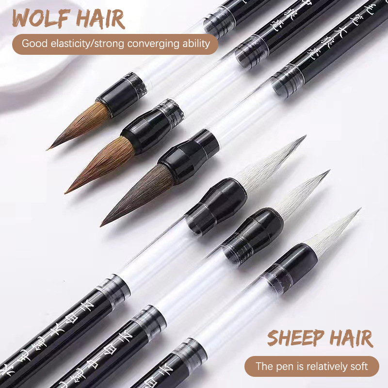 3 قطعة مجموعة فرشاة الخط تخزين - مراجعة Calligraphy Pen Set وسعره