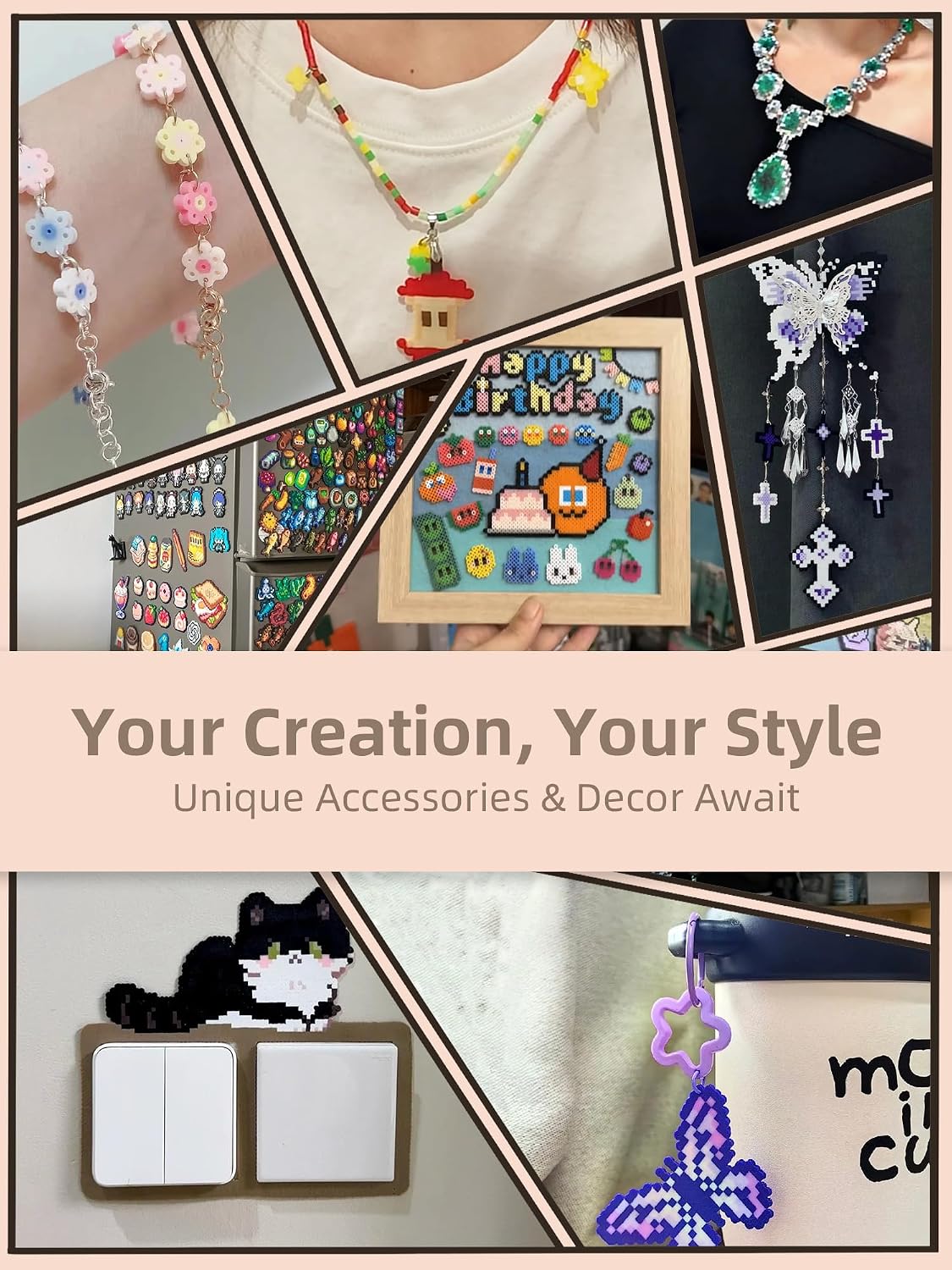 طقم خرز حراري - سهل الاستخدام  - مراجعة Art Craft Decoration وسعره