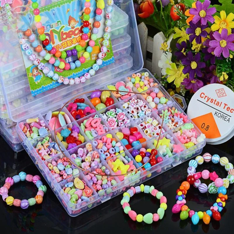 مجموعة صنع المجوهرات سهلة الاس - مراجعة Art Craft Rainbow وسعره